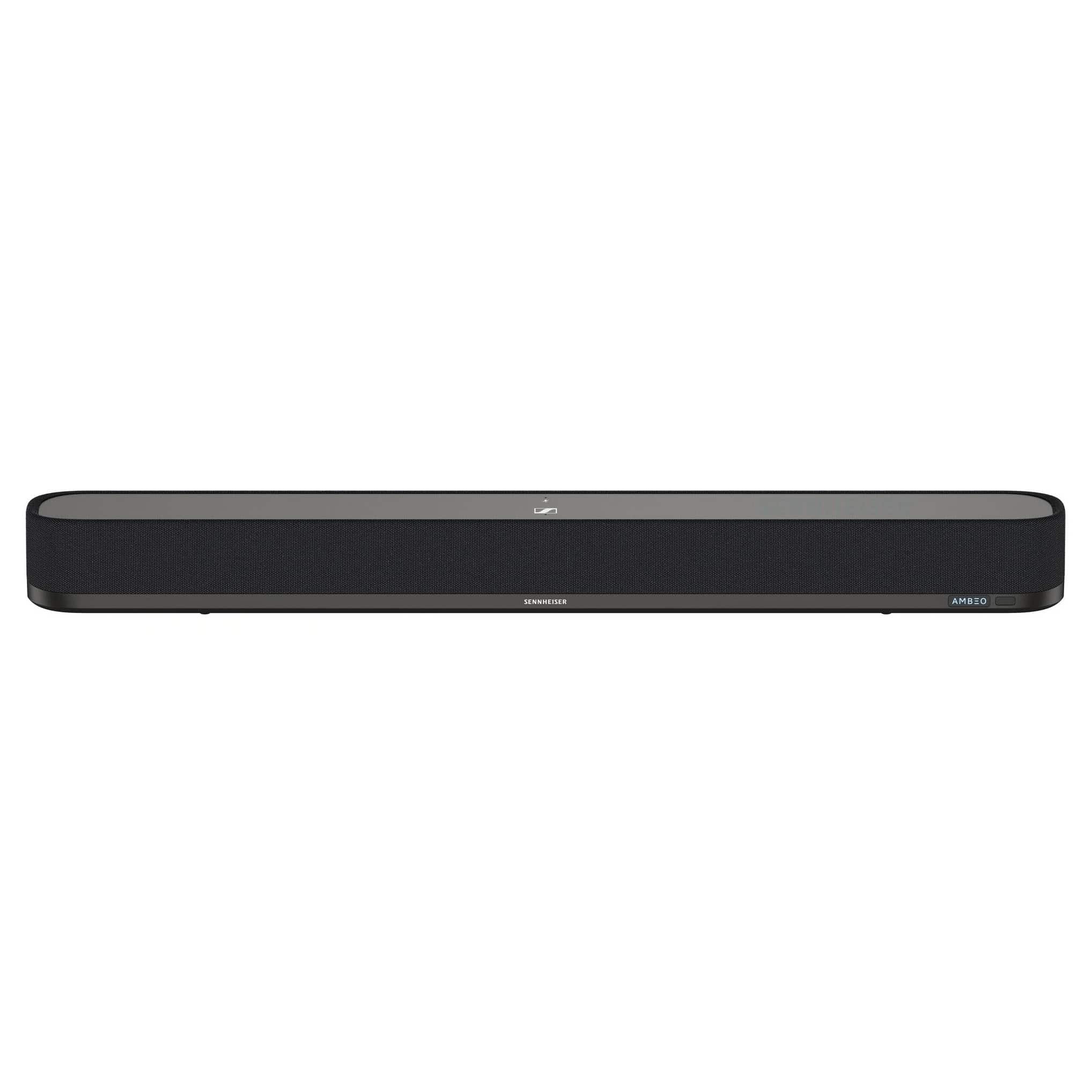 Sennheiser - Refurbished Excellent - AMBEO Soundbar Mini Compact Device with Adaptive Features and Multiple Connectivity