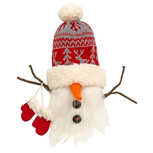 Front. BreeBe - *Nordic Snowflake Snowman Gnome - Multi.
