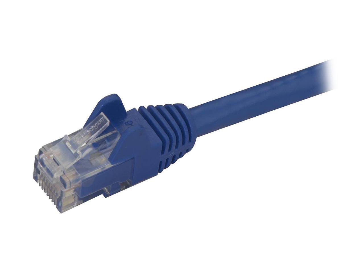 Alt View 1. StarTech.com - StarTech N6PATCH6BL 6 ft Blue Cat6 Cable with Snagless RJ45.