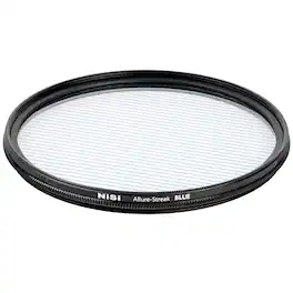 NiSi - Cinema 77mm Rotating Allure Streak Blue 2mm Filter