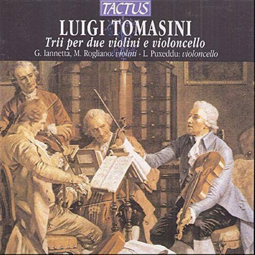 TACTUS  
LUIGI TOMASINI  
Trii per due violini e violoncello  
G. Iannetta, M. Rogliano: violini - L. Puxeddu: violoncello