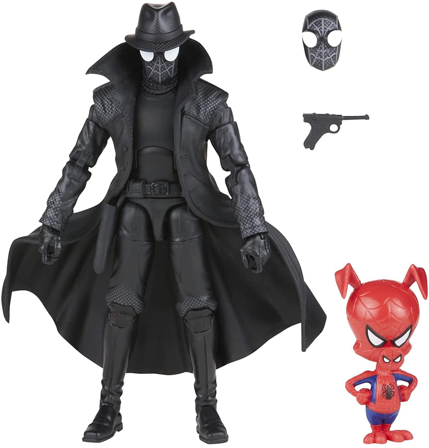 Hasbro - Marvel Legends 6 Inch Figure 2-Pack | Spider-Man Noir and Spider-Ham - Black