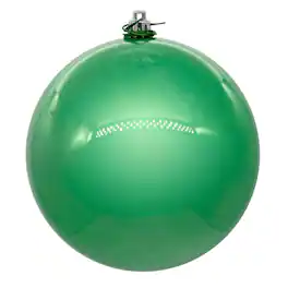 Vickerman - 10" Pearl UV Drilled Ball Ornament 1 per Bag - Seafoam