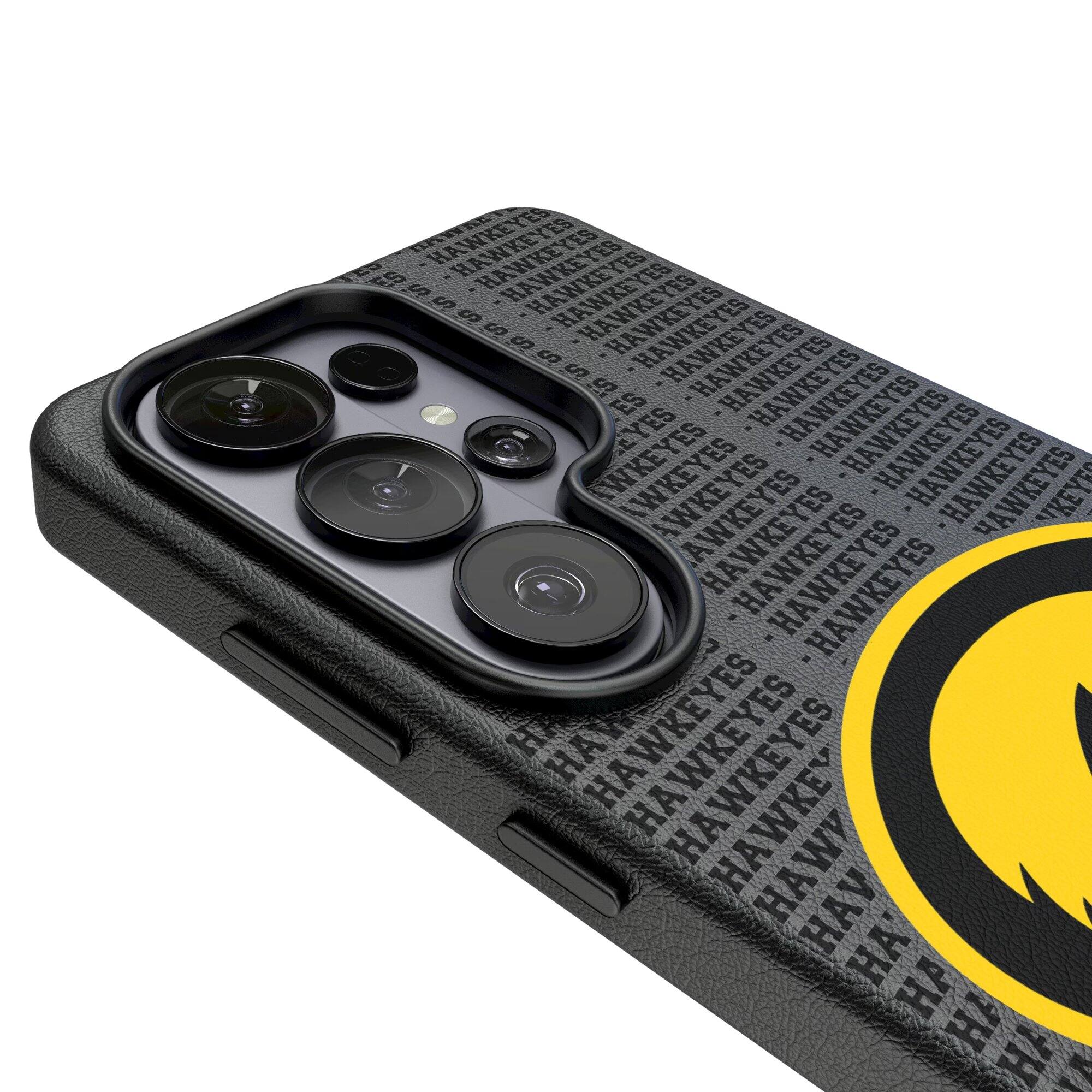 Keyscaper NCAA Iowa Hawkeyes Text Backdrop Galaxy Magnetic Bump Case ...