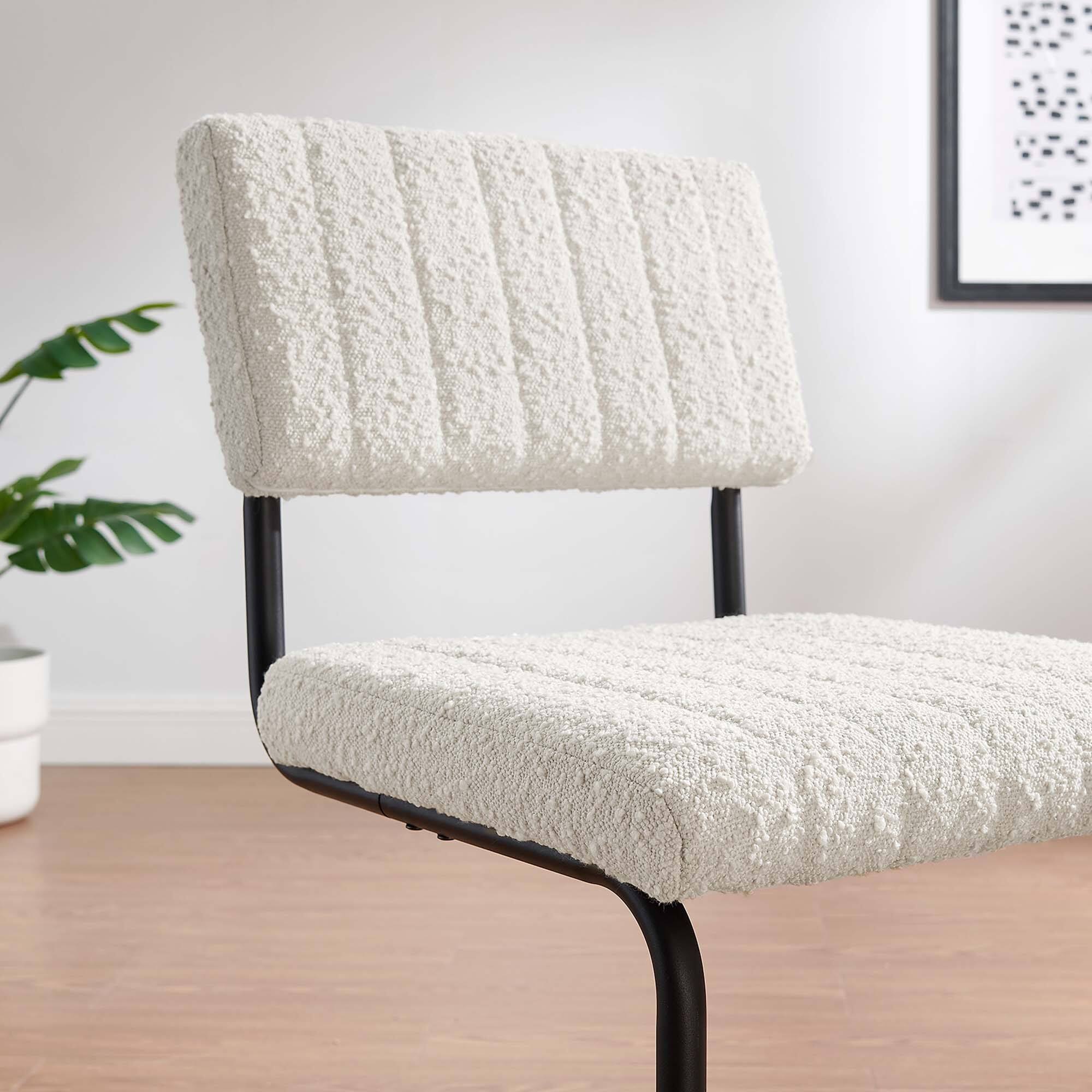 Modway Parity Boucle Dining Side Chairs - Thumbnail 3
