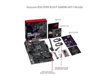 ASUS ROG STRIX B550 F GAMING WIFI II Desktop Motherboard - Best Buy ASUS ROG STRIX B550 F GAMING WIFI II Desktop Motherboard - Best Buy