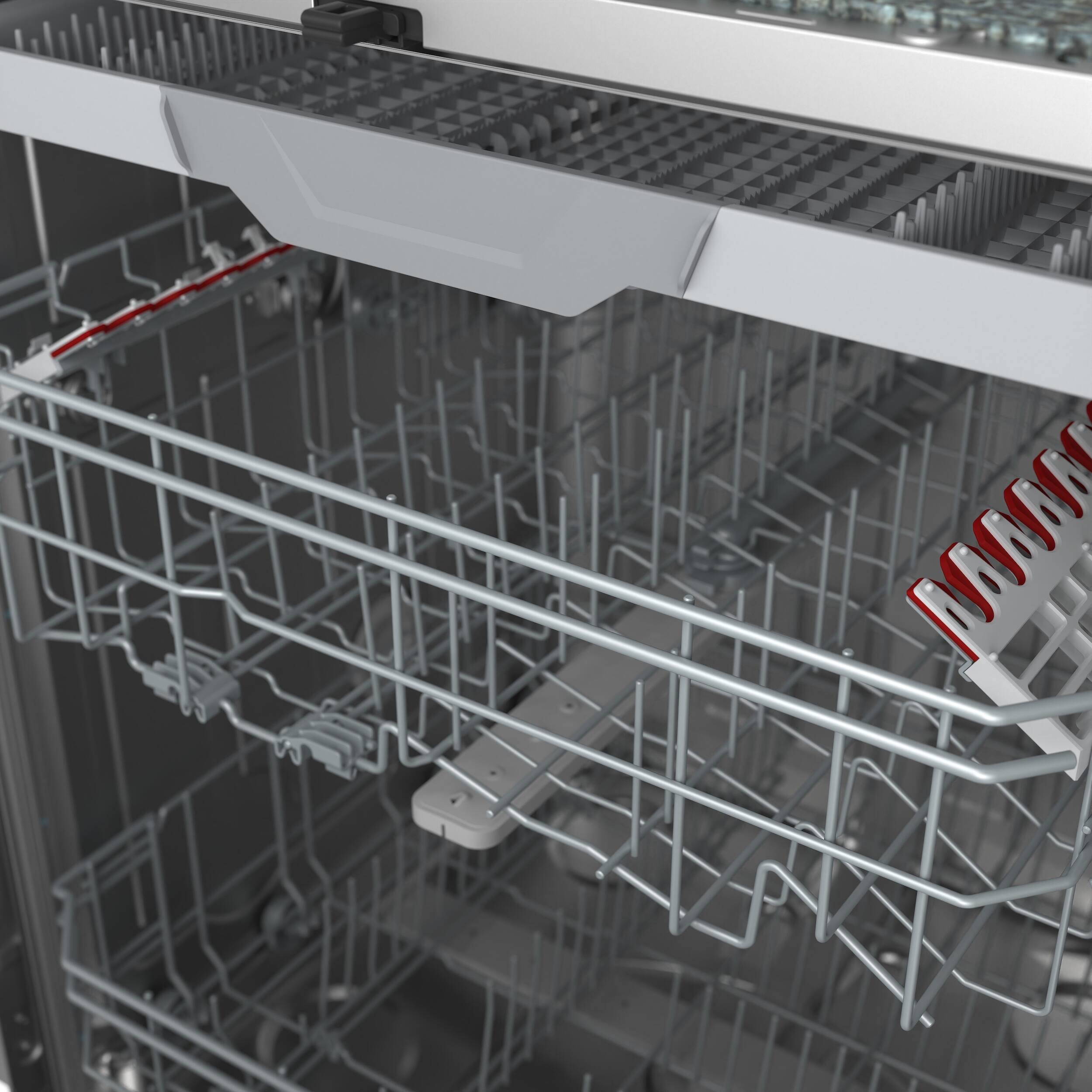 Alt View 6. Thor Kitchen - 24" Top Control Built-In Dishwasher Stainless Steel Tub with 3rd Rack, 47 dBA - Stainless Steel.