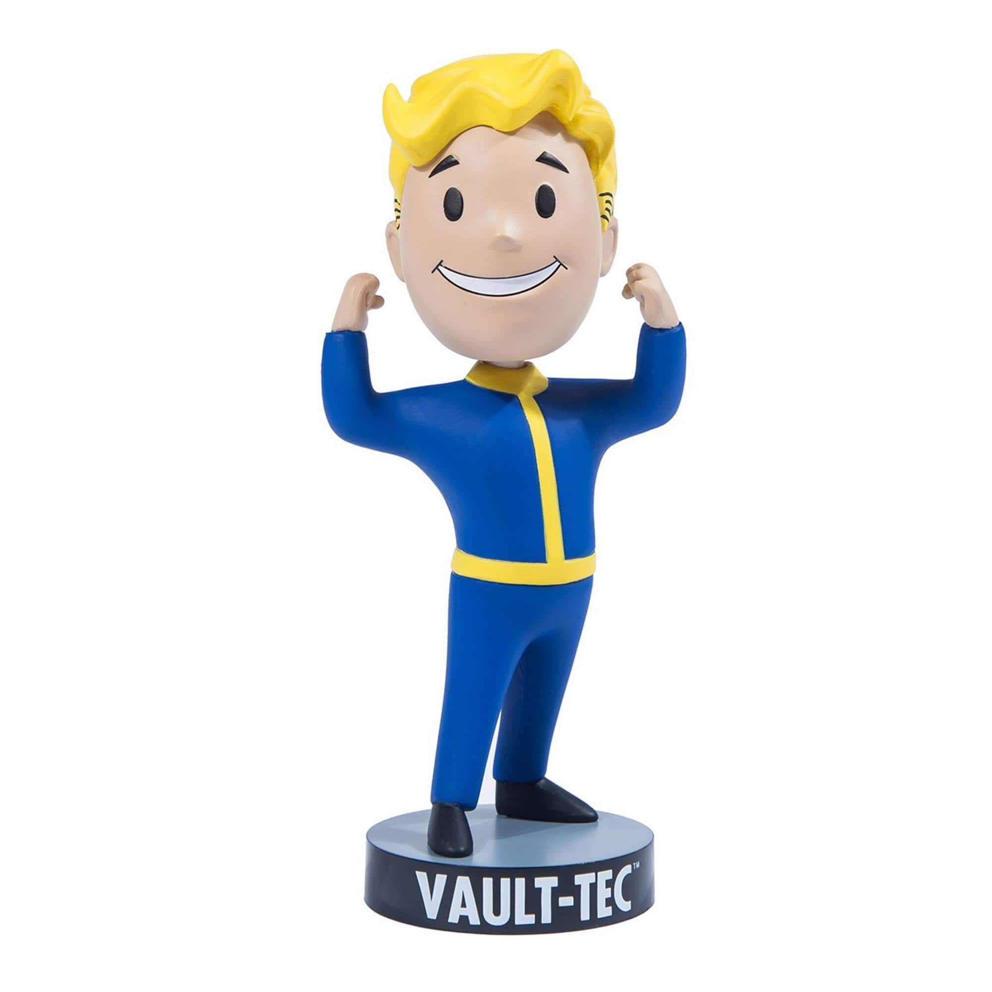 Gaming Heads - Fallout 76 Series 1 Vault Boy 5 Inch Bobblehead | Strength - Multi-Colored