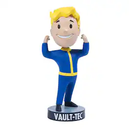 Gaming Heads - Fallout 76 Series 1 Vault Boy 5 Inch Bobblehead | Strength - Multi-Colored