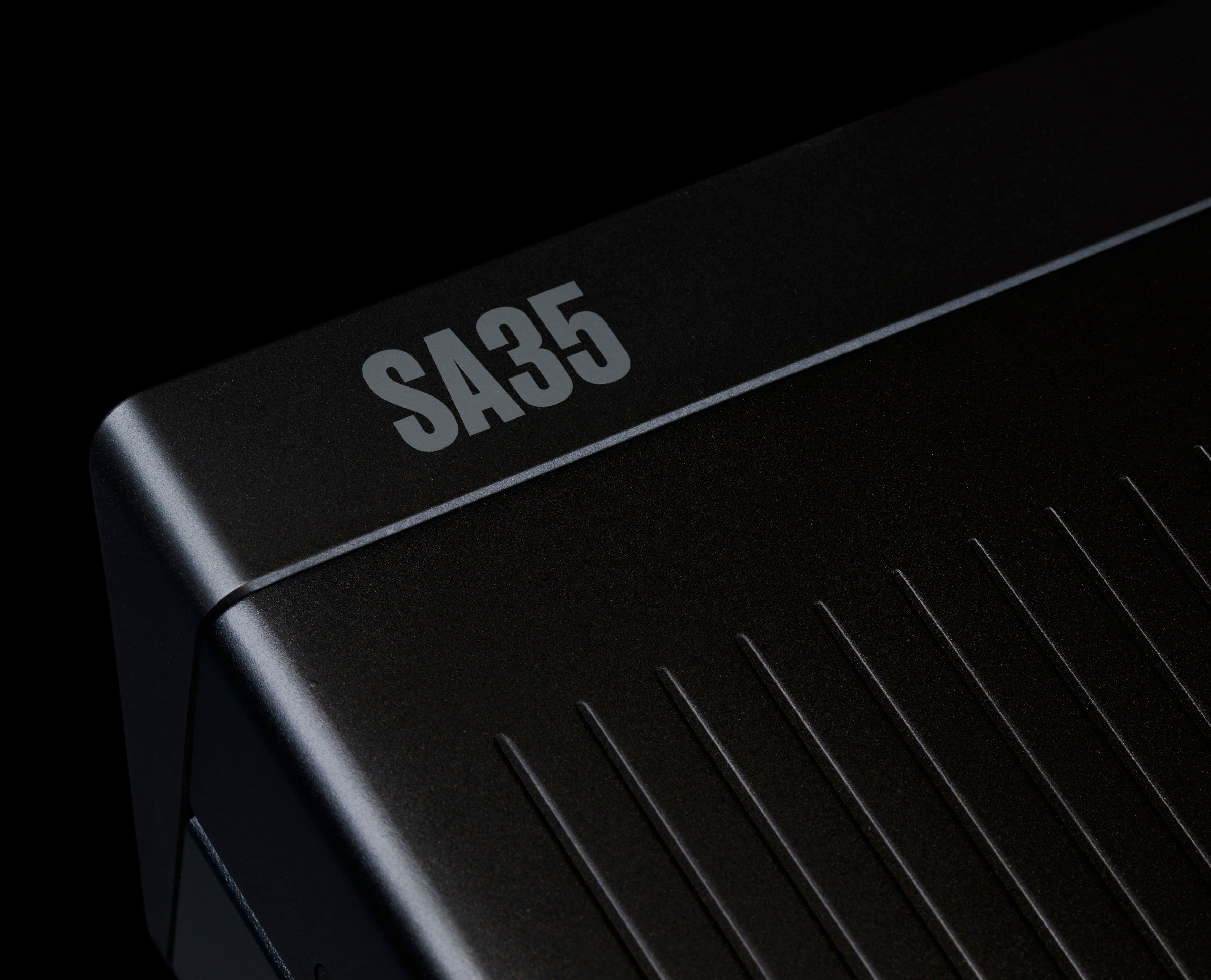 Alt View 7. Arcam - Arcam SA35 2.0-Ch Streaming Amplifier - Black.