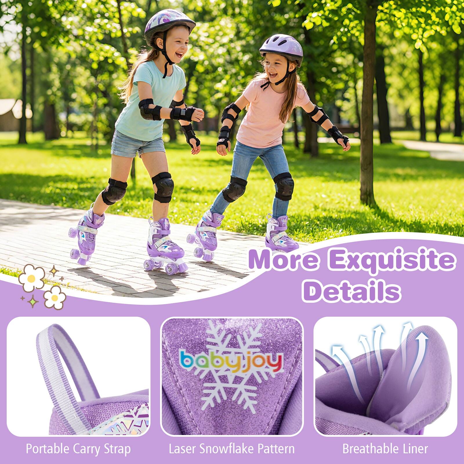 More Exquisite Details

- Portable Carry Strap
- Laser Snowflake Pattern
- Breathable Liner