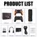 PRODUCT LIST
- Packing box*1
- Gamepad*2
- Controller*1
- Receiver*1
- HDMI cable*1
- 64GB TF Card*1
- Charging Cable*1
- Instructions*1