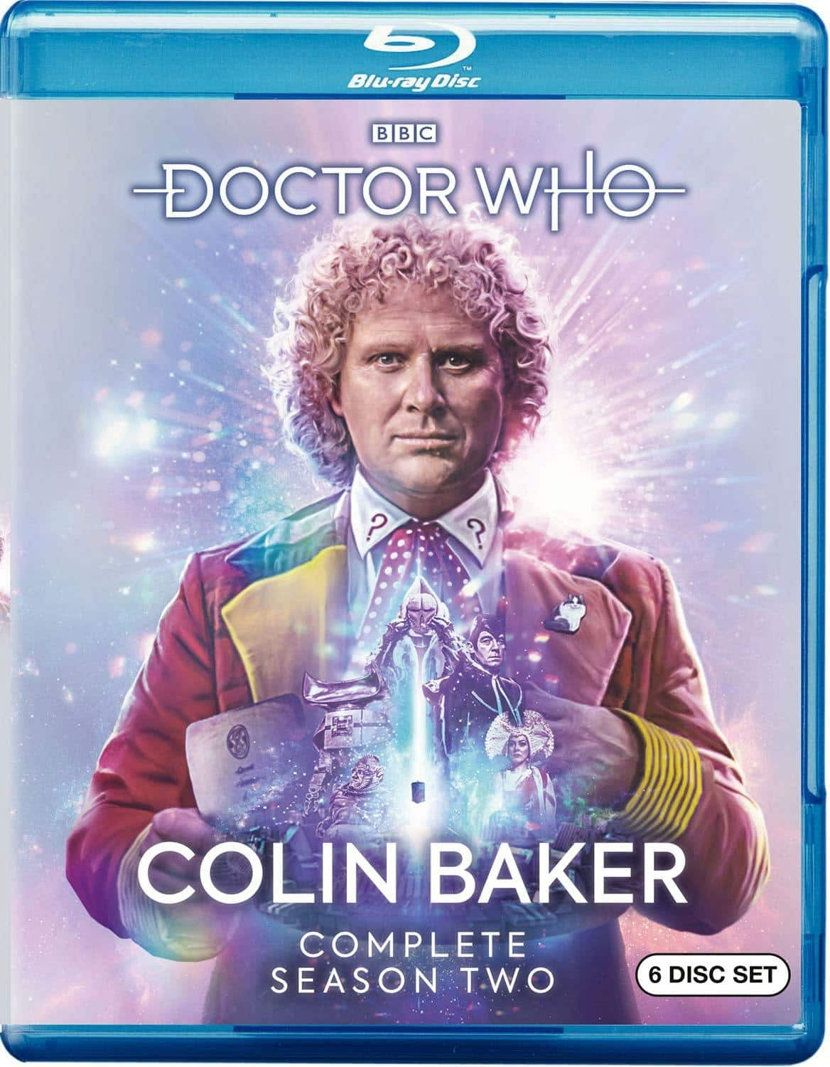 Front. Doctor Who: Colin Baker - Complete Season Two (Box Set) [Blu-ray].