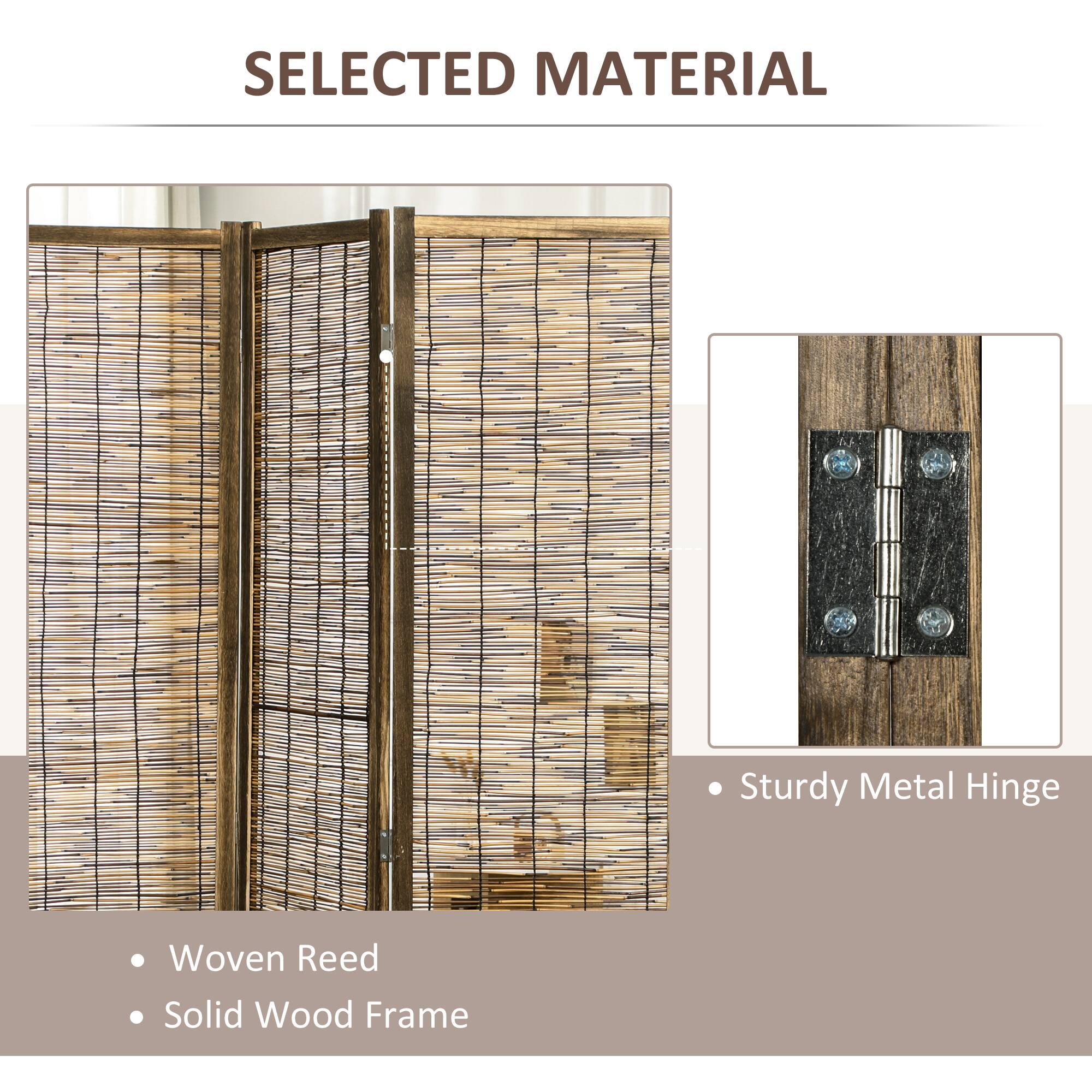 SELECTED MATERIAL

- Woven Reed
- Solid Wood Frame
- Sturdy Metal Hinge