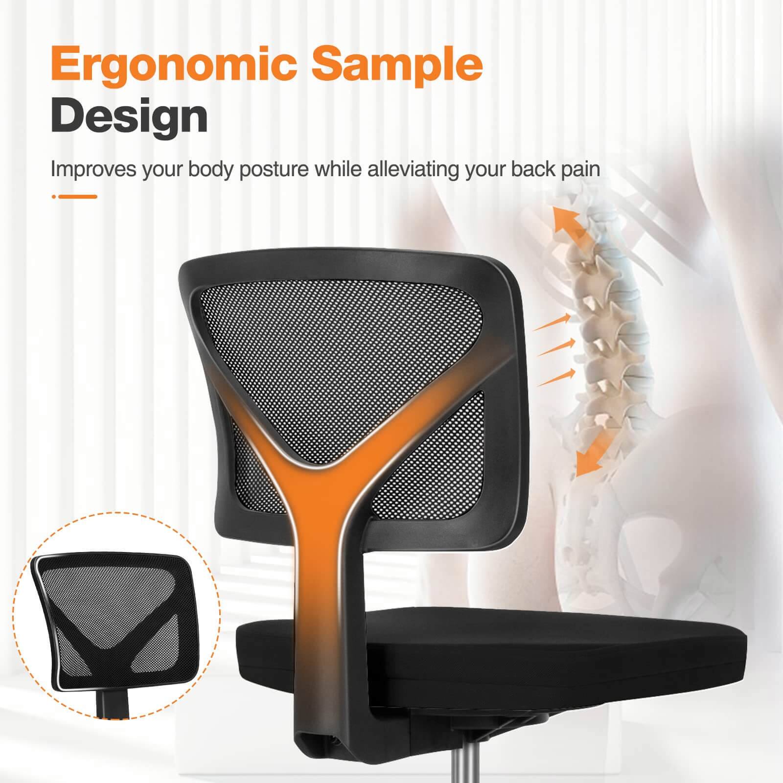 Ergonomic Sample Design

Improves your body posture while alleviating your back pain