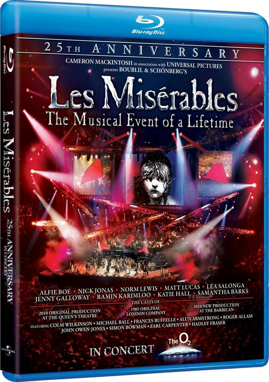Angle. Les Misérables: In Concert - 25th Anniversary Show (25th Anniversary Edition) [Blu-ray].