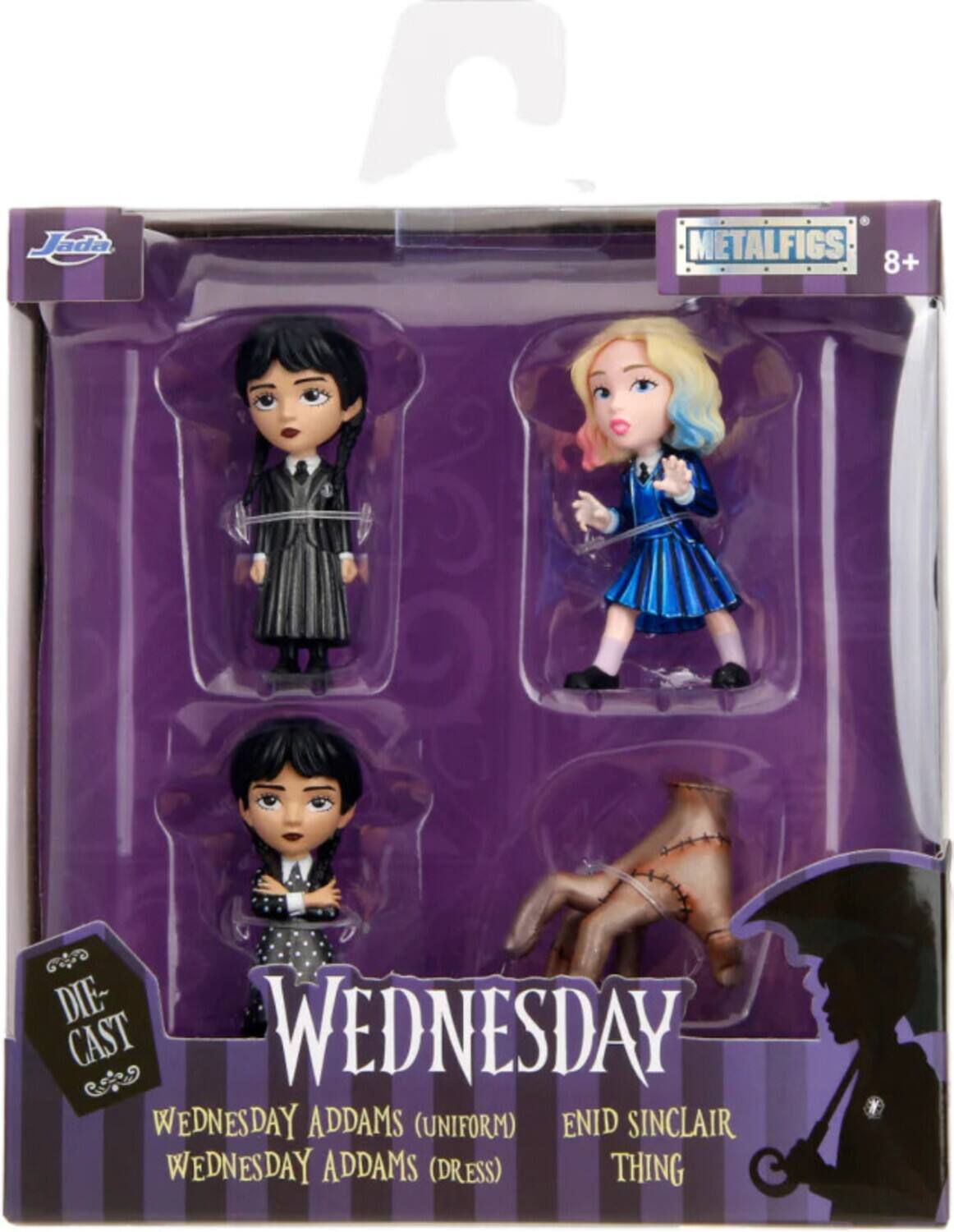 Jada Toys Wednesday MetalFigs 2.5