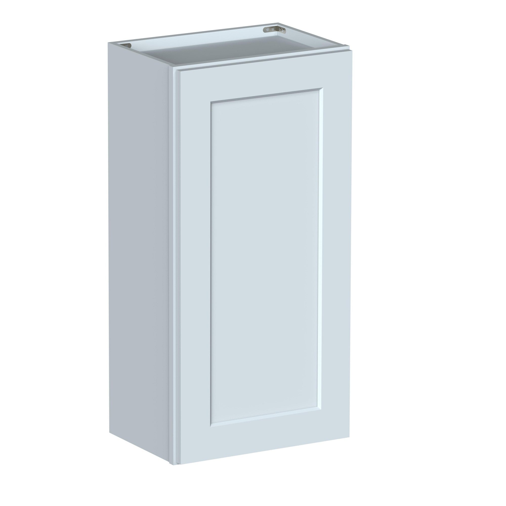 Alt View 1. Boyel Living - 18in.W x12in.D x36in.H Dove Gray WALL CABINET Fully assembled Cabinet With One HDF Door - Gray.