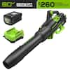 $260 BATTERY + CHARGER VALUE IF PURCHASED SEPARATELY
80Y BRUSHLESS
greenworks
greenworks