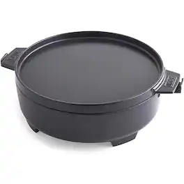 Weber - 7.25 quarts Dutch Oven Duo 8859 - Black