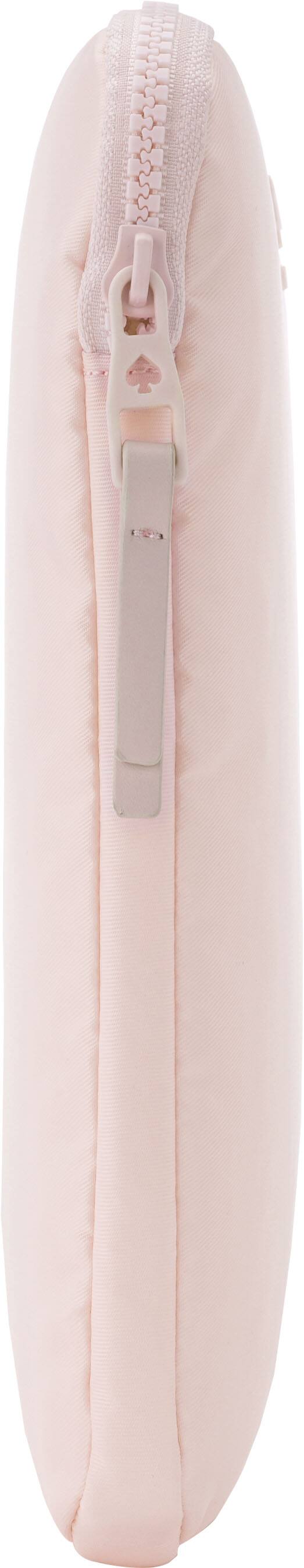 Left. kate spade new york - Puffer Sleeve for 14" Laptop - Chalk Pink.