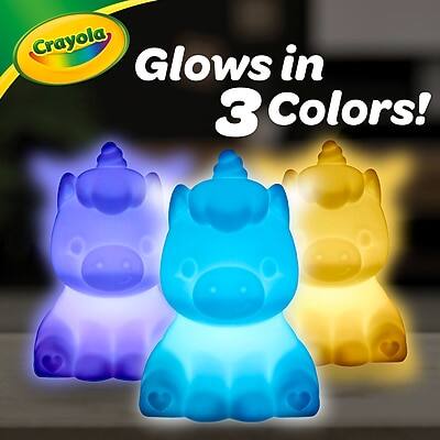 Crayola Glows in 3 Colors!