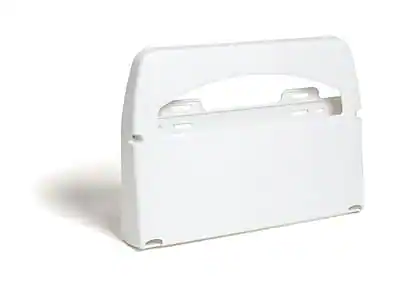 Front. Coastwide Professional - Coastwide Professional™ Toilet Seat Cover Dispenser, Half-fold, White (CW24778/BPR247) - White.