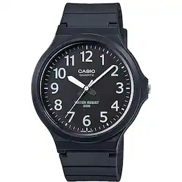 Casio - Men's Casual Analog Watch with Dial - MW-240-1BV - Black