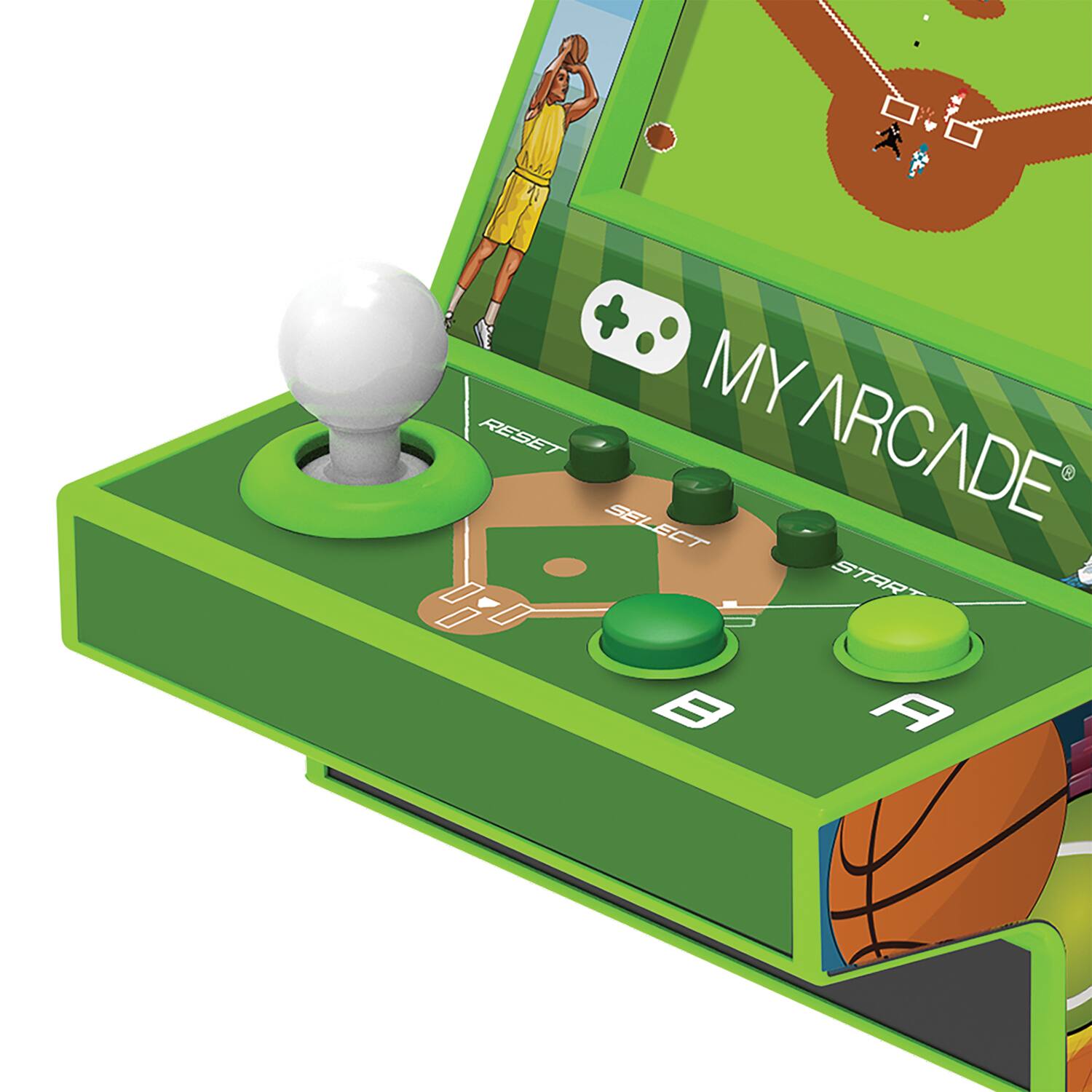 MY ARCADE  
SELECT  
START  
A  
B  
RESET