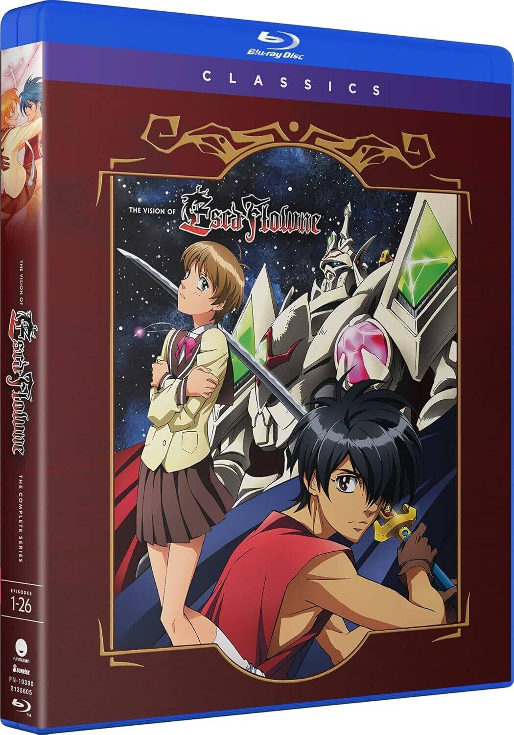 Front. The Visions Of Escaflowne: The Complete Series   - BLU-RAY.