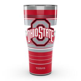 Tervis - Ohio State Buckeyes 30oz. Hype Stripes Stainless Steel Tumbler - Multicolor