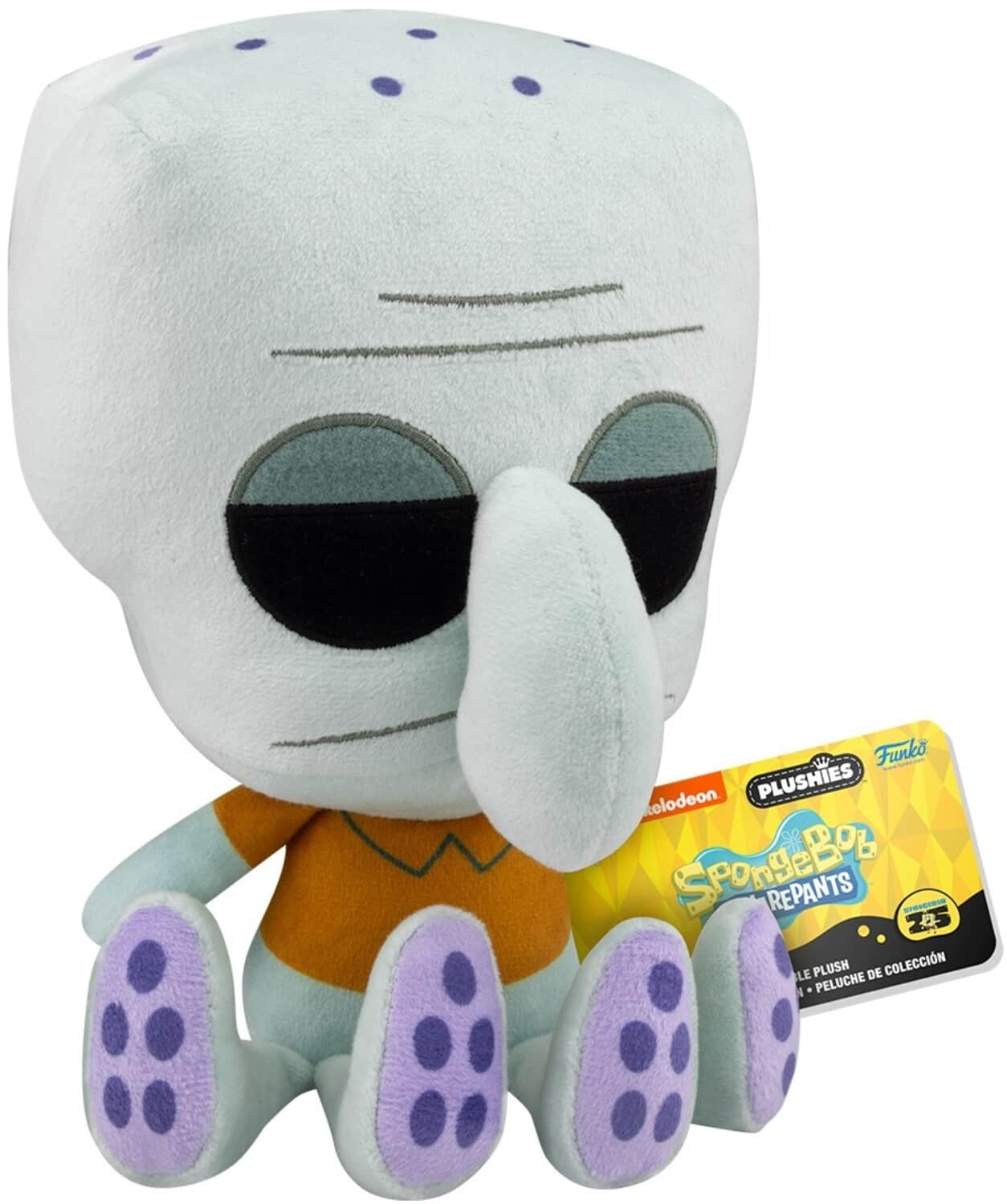 FUNKO POP! Plush: SpongeBob SquarePants - Squidward (POP! 7-Inch) (25th Anniversary) - COLLECTABLES - Multicolor