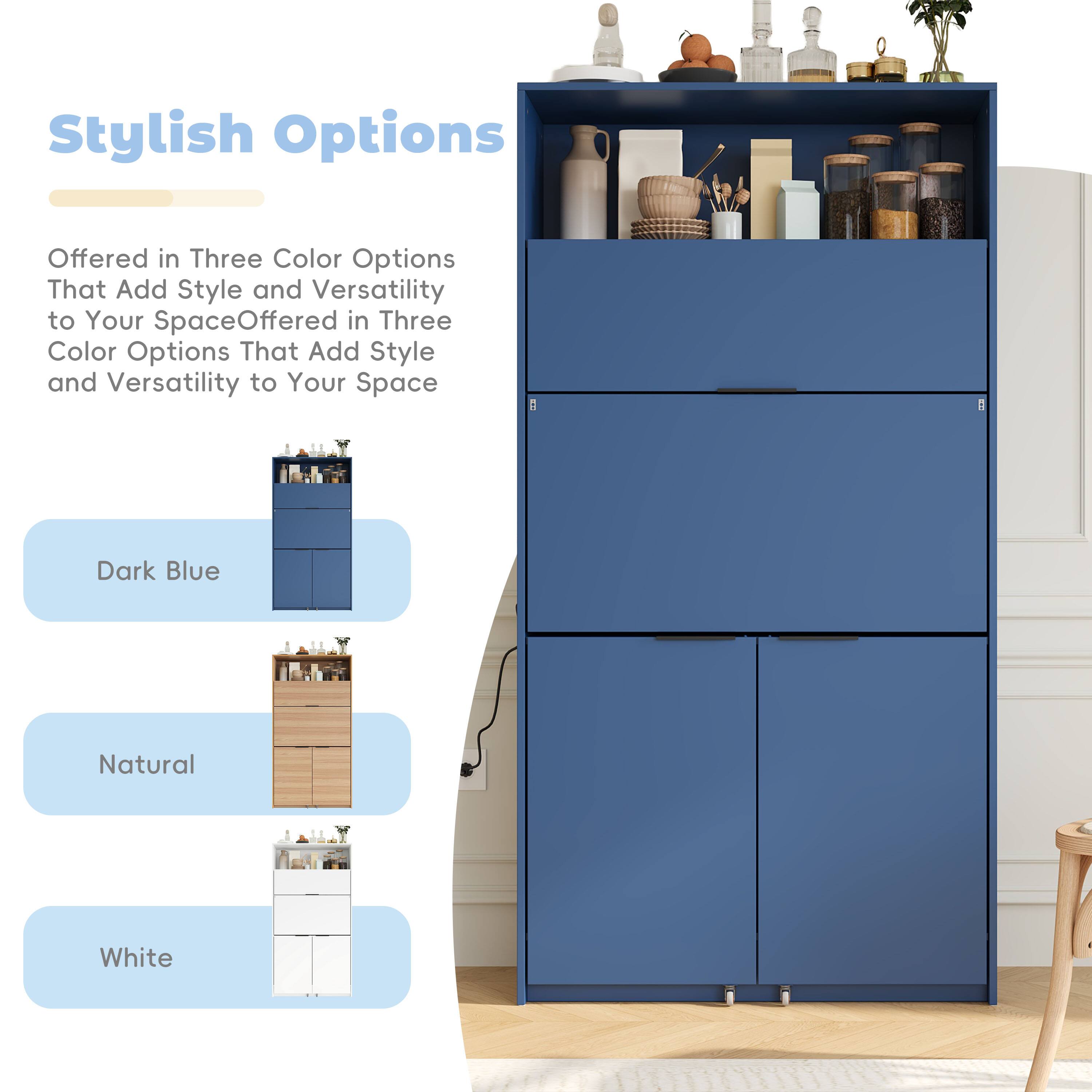 Stylish Options

Offered in Three Color Options That Add Style and Versatility to Your Space

Dark Blue  
Natural  
White
