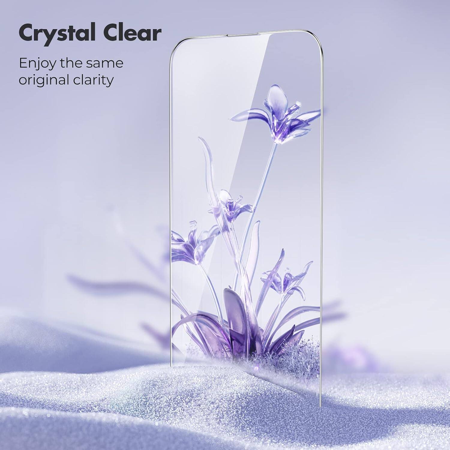 Crystal Clear  
Enjoy the same original clarity