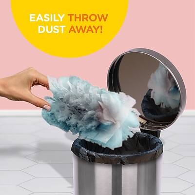 Easily throw dust away!