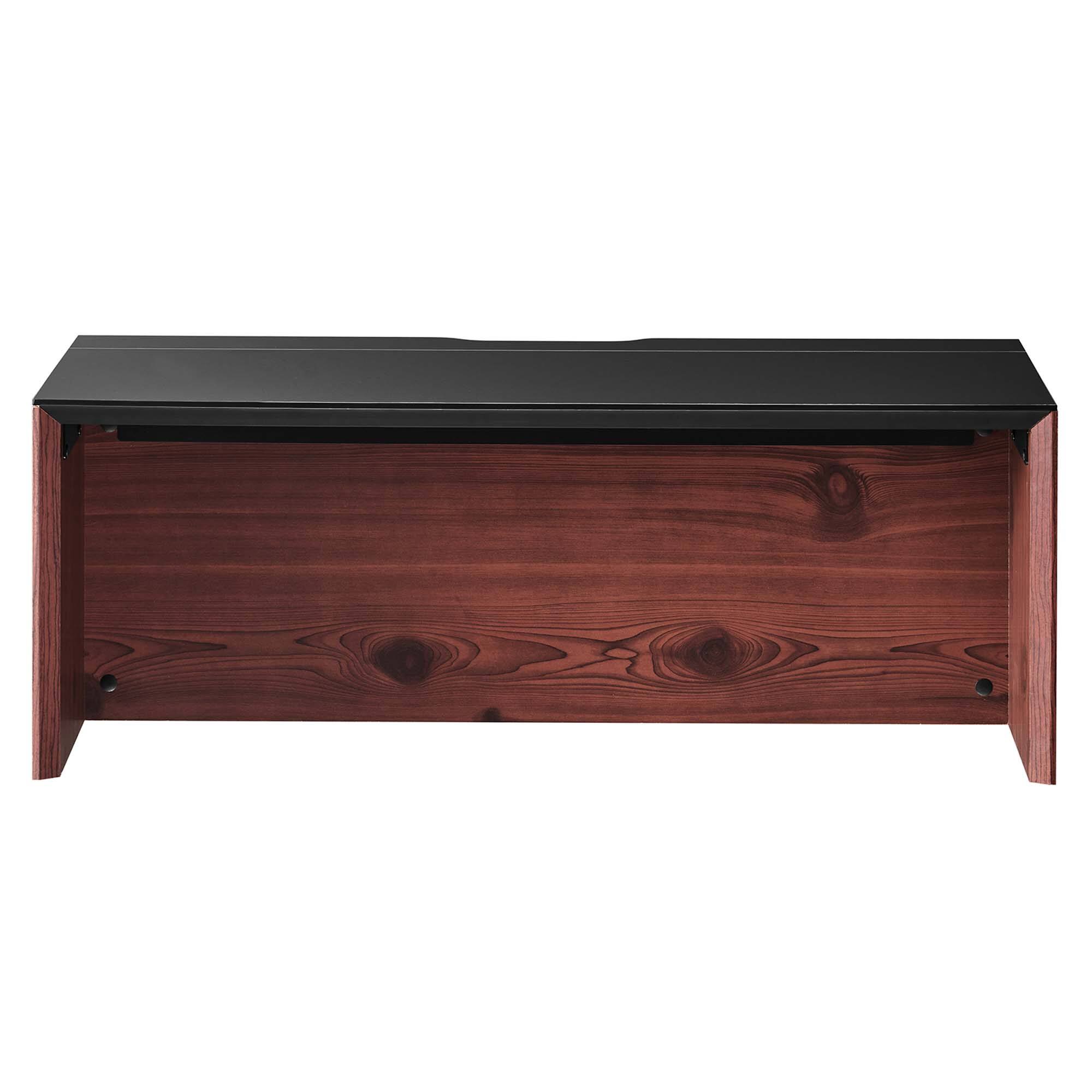 Alt View 4. Modway - Kinetic 38" Wall-Mount Office Desk by Modway - Black Cherry.