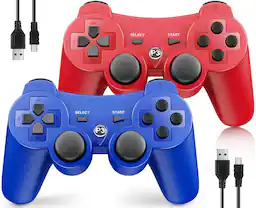 With Stripes(Blue + Red)