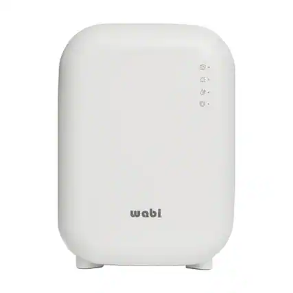 Front. Wabi - Wabi Baby UVC LED Sanitizer & Dryer Mini - White.