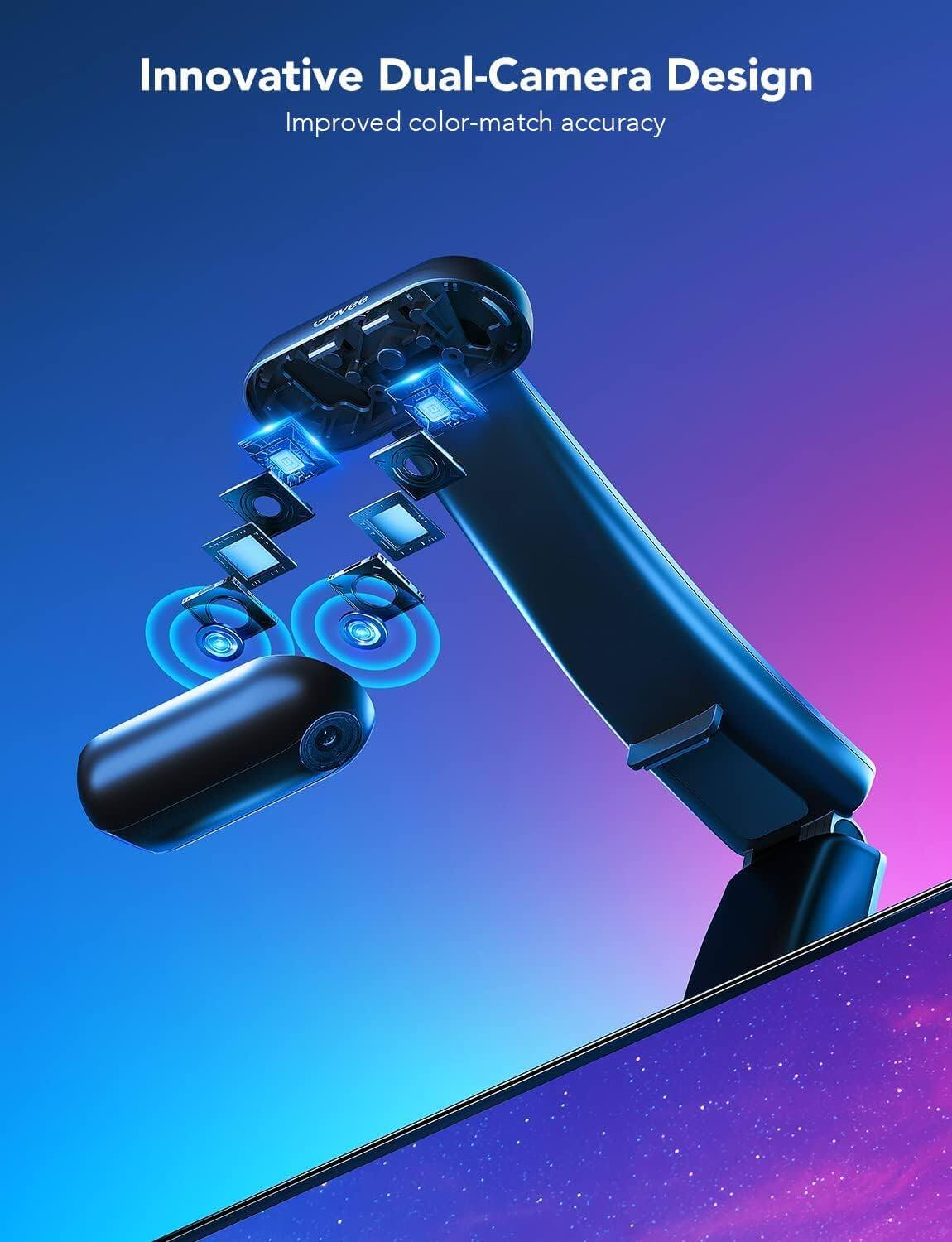 Innovative Dual-Camera Design  
Improved color-match accuracy