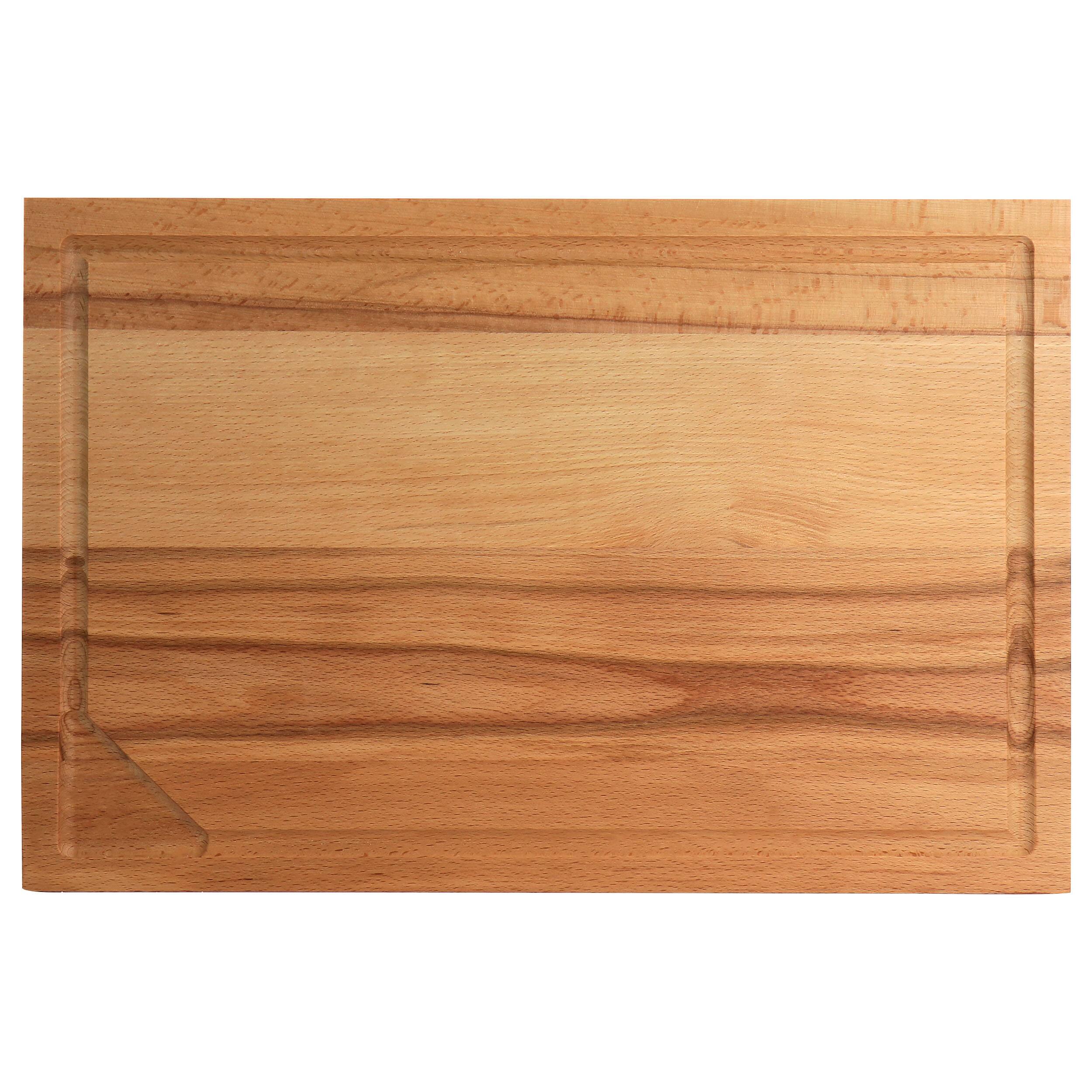 Alt View 2. Martha Stewart - Martha Stewart Goswell 3 Piece Carving Board and Cutlery Set in Cream - Cream.