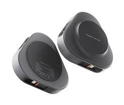 Back. ReelCharge - ReelCharge 3 in 1 Wireless Charging Station, 15W Multi Device 100W USB C (Black).