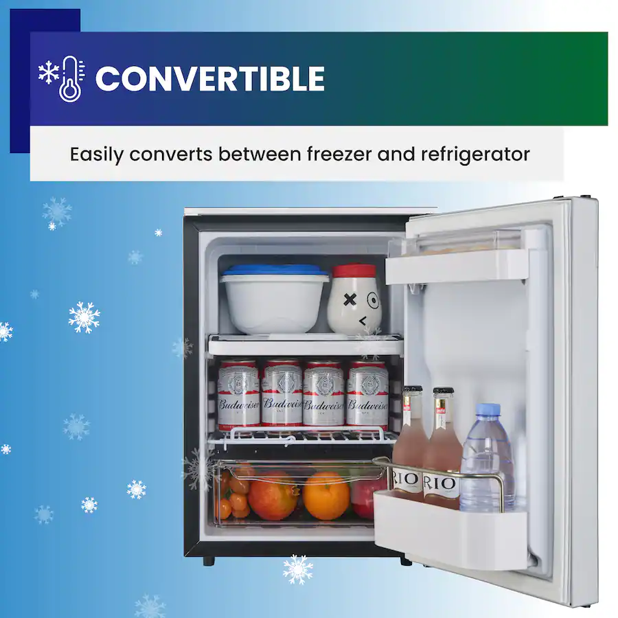 Mini Freezer Rv Equator 1.6cf 12V DC RV Marine Offgrid Convertible Compact Refrigerator ...