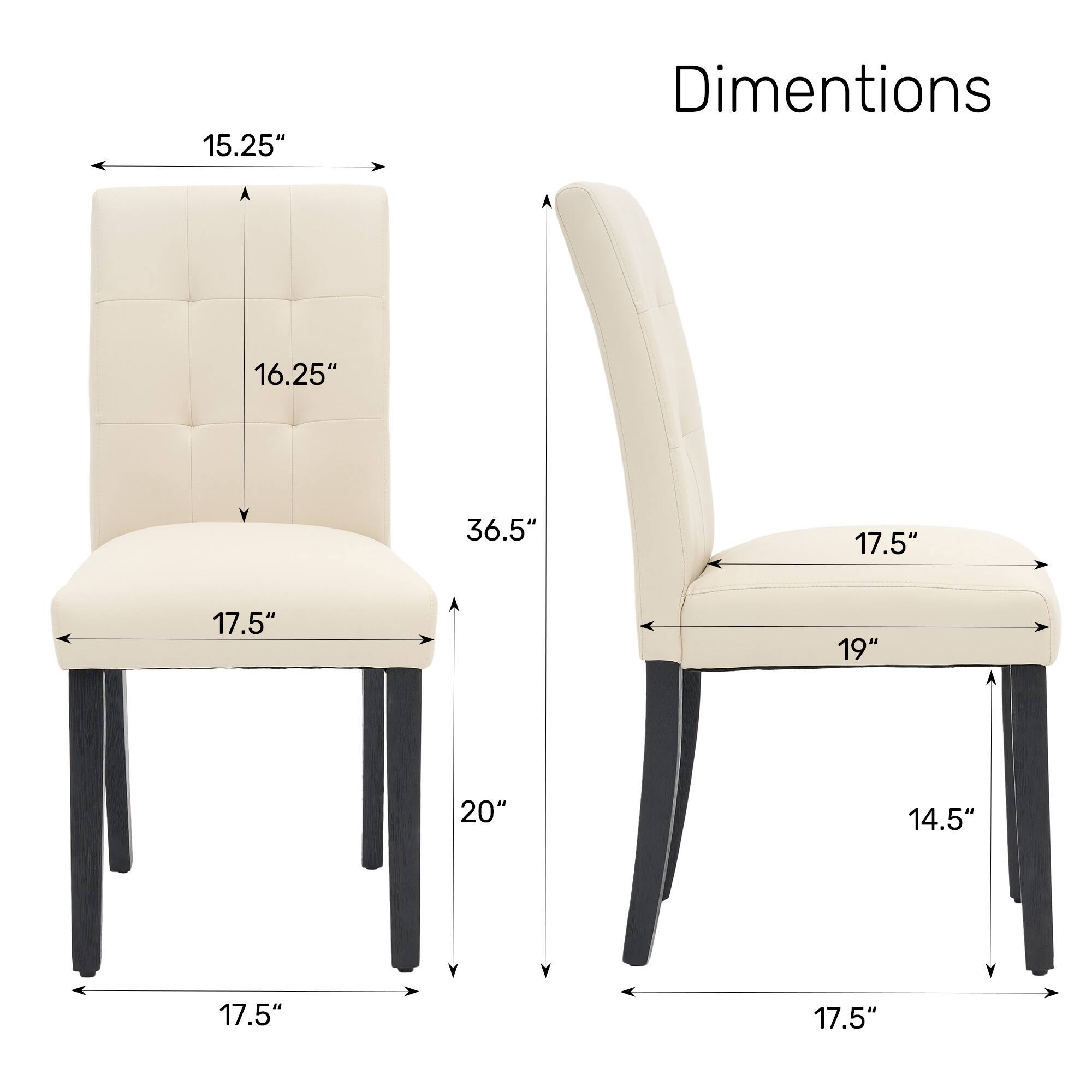 15.25" 16.25" 36.5" 17.5" 17.5" 19" 20" 14.5" 17.5" 17.5"