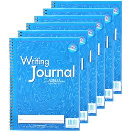Zaner-Bloser - My Writing Journal, Grade 2-3, Blue, Pack of 6