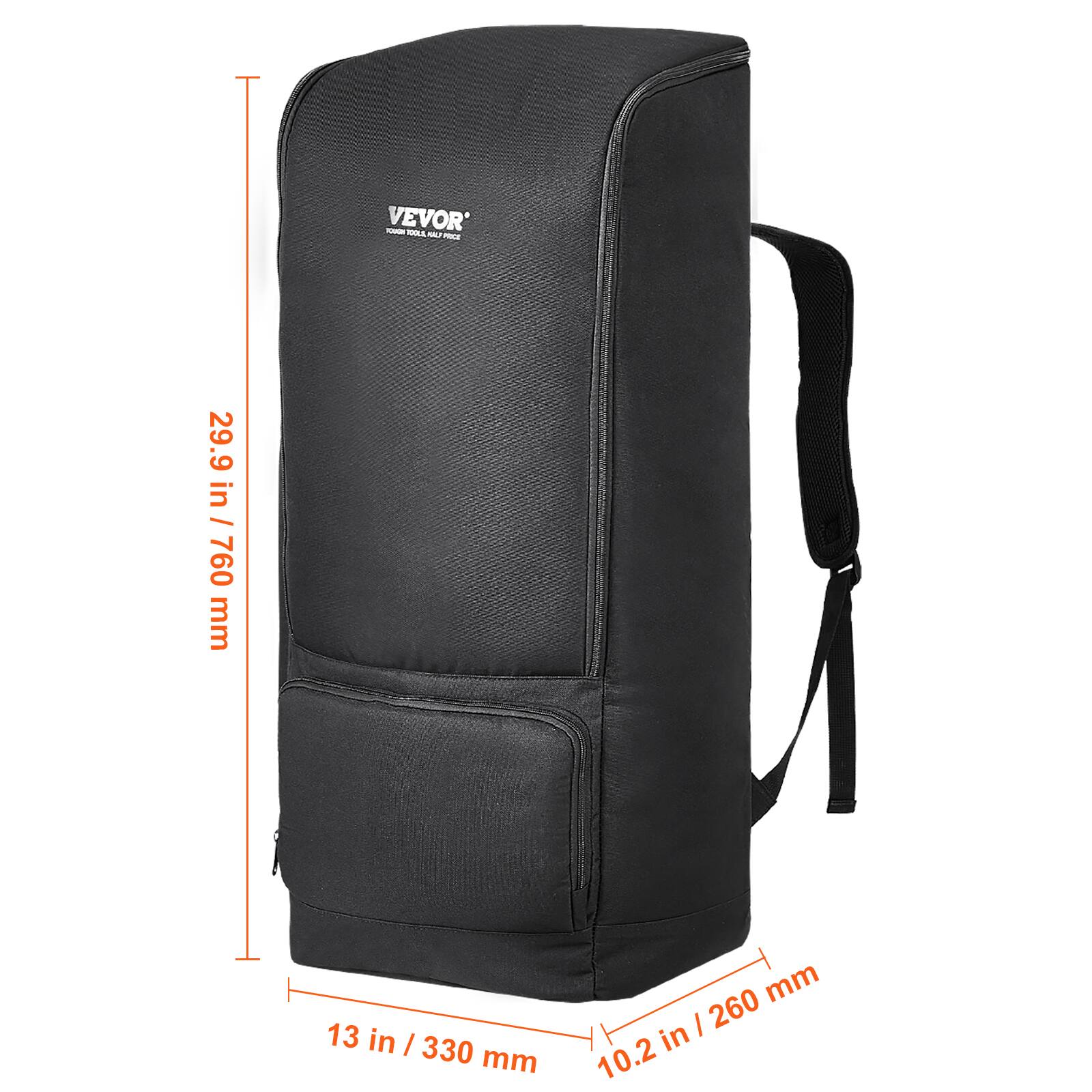 - VEVOR
- 29.9 in / 760 mm
- 13 in / 330 mm
- 10.2 in / 260 mm