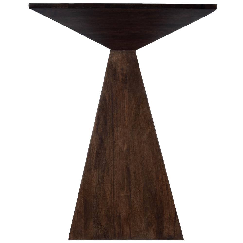 Back. Butler Specialty - Titus Modern End Table - Dark Brown.
