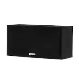 Acoustic Audio by Goldwood - PSC-32 Center Channel Speaker 125 Watt 2-Way Home Theater Audio - Black