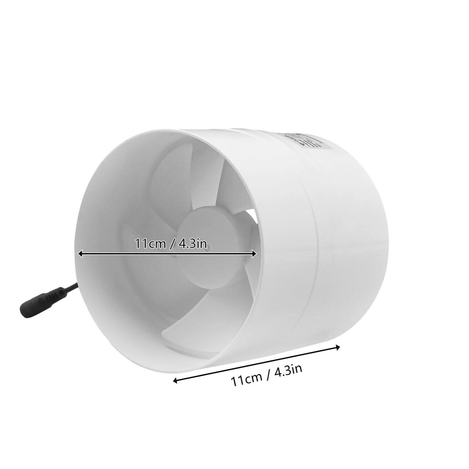 11cm / 4.3in  
11cm / 4.3in