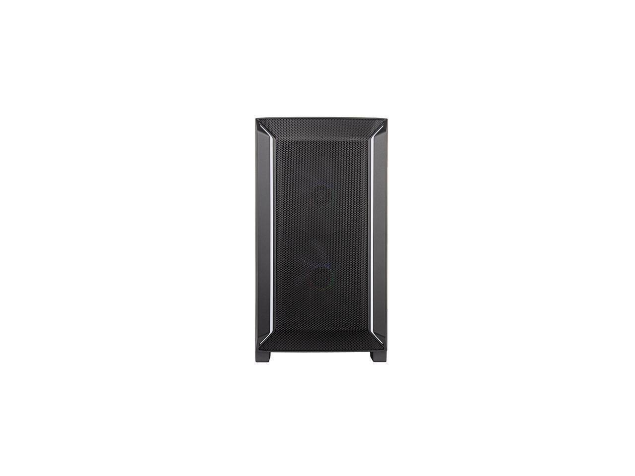 Back. SilverStone - Silverstone FARA 312Z High airflow and high capacity mATX gaming chassis - Black.