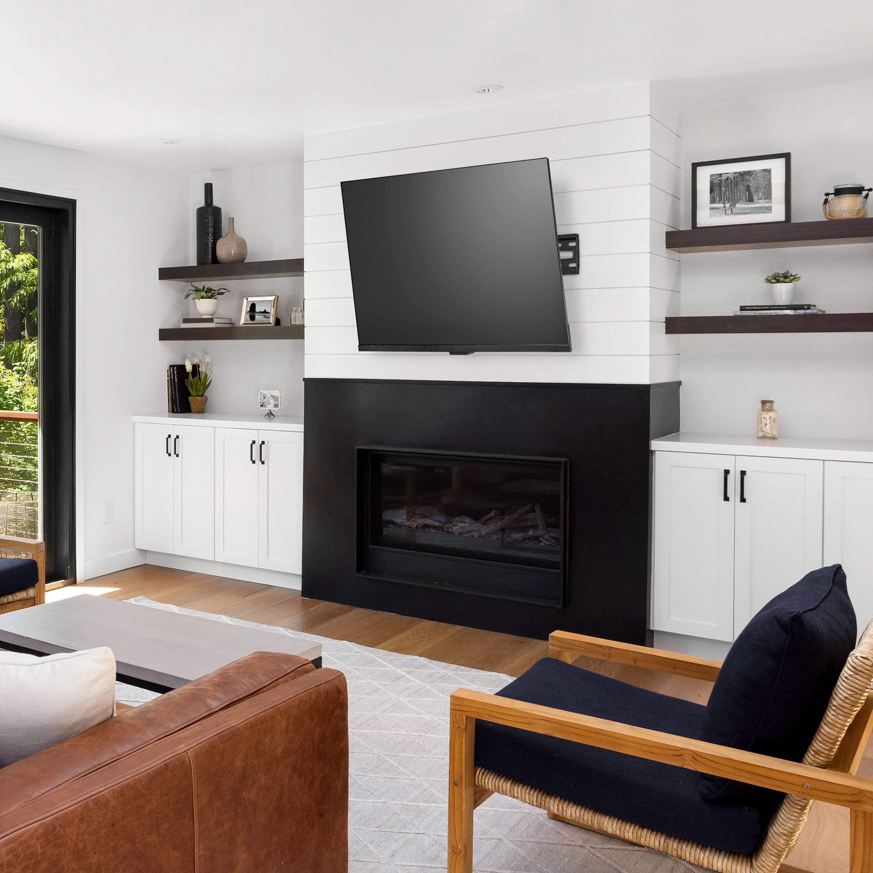 Alt View 1. Insignia™ - Tilting TV Wall Mount for Most 42"–90" TVs - Black.